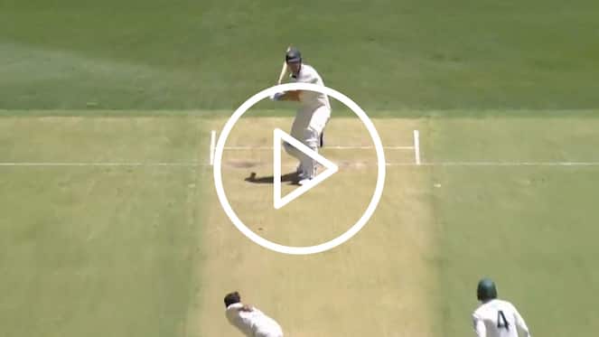 [Watch] Mitchell Marsh ‘Bludgeons’ Faheem Ashraf For Four At His ‘Home’ Perth